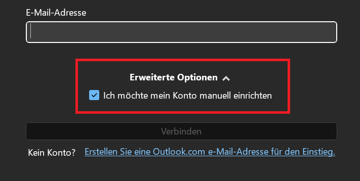 Geavanceerde installatieopties in Outlook