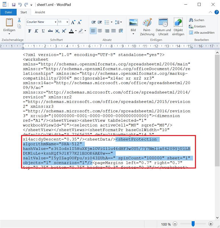 Beveiliging van Excel-blad opheffen zonder wachtwoord