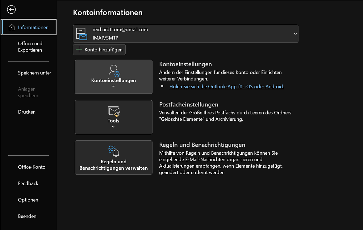Maak een automatisch antwoord in Outlook