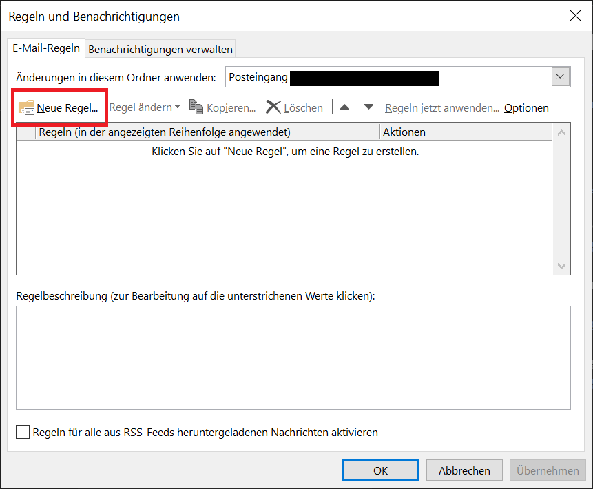 E-mail doorsturen in Outlook – stel een nieuwe regel in