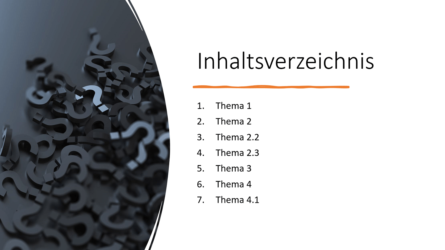 PowerPoint-overzichtsideeën en voorbeelden