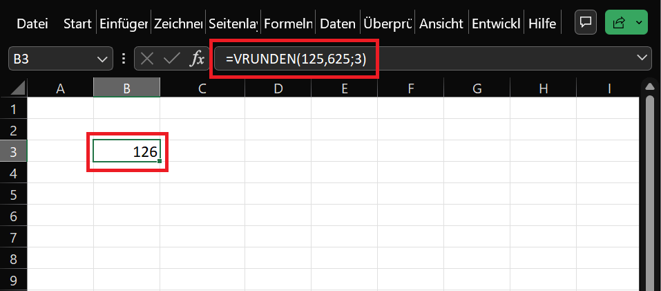 Vround-functie