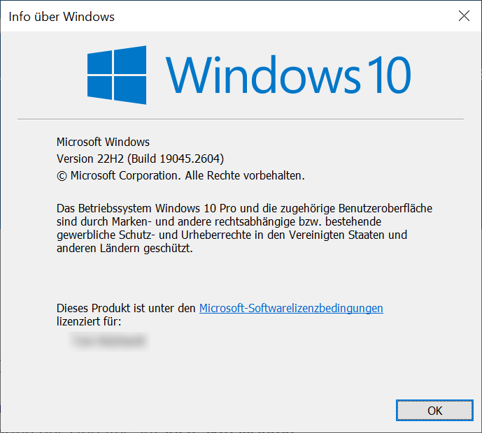 Bekijk de huidige Windows-versie met de Winver-tool
