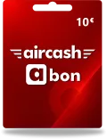 Aircash A-bon Guthaben 10€
