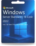 Windows Server 2022 Standard | 16 Core + 50 User CALs + 10 RDS CALs