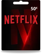 Netflix-tegoed 50 €