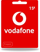 Vodafone-tegoed 15€