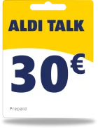 Alditalk-tegoed 30 €