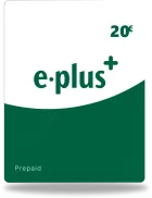 E-Plus-tegoed 20€