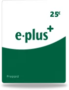 E-Plus-tegoed 25€
