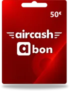 Aircash A-bon-tegoed 50€