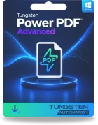 Tungsten Power PDF Advanced 2025.3
