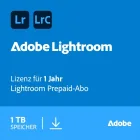 Adobe Lightroom (1 TB) | 1 gebruiker | 1 jaar