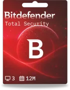 Bitdefender Total Security | 3 apparaten | 1 jaar