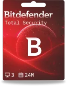 Bitdefender Total Security | 3 apparaten | 2 jaar