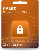 Avast SecureLine VPN | 10 apparaten | 1 jaar