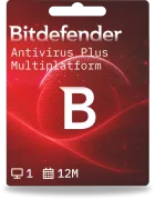Bitdefender Antivirus Plus Multiplatform | 1 apparaat | 1 jaar