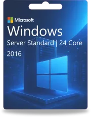 Windows Server 2016 Standaard | 24 kernen