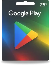 Google Play-tegoed 25 €
