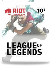Riot Games-tegoed 10 €