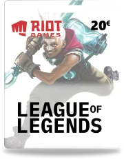 Riot Games-tegoed 20 €