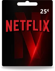Netflix-tegoed 25 €
