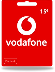 Vodafone-tegoed 15€