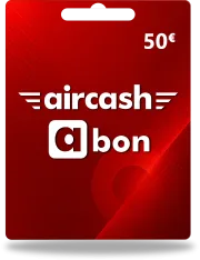 Aircash A-bon-tegoed 50€