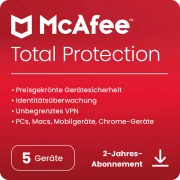 McAfee Total Protection | 5 apparaten | 2 jaar