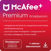 McAfee+ Premium Individual | 1 gebruiker | 1 jaar