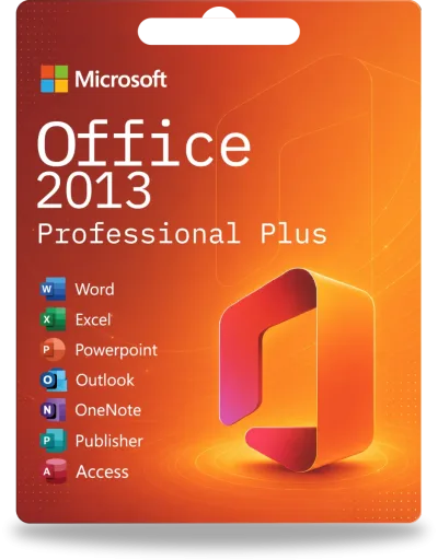 Microsoft Office 2013 Professional Plus 32/64 Bit