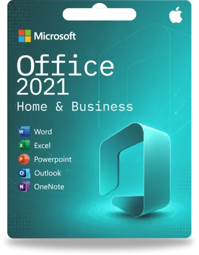 Microsoft Office 2021 Thuis en Zakelijk voor Mac