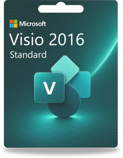 Microsoft Visio 2016 Standard 32/64 Bit