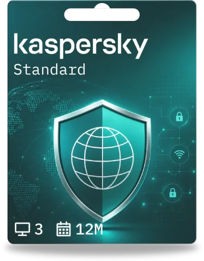 Kaspersky Standard | 3 apparaten | 1 jaar