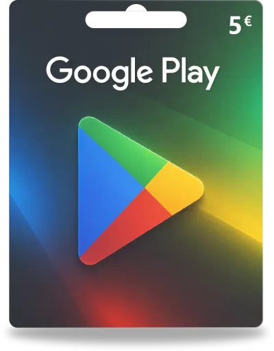 Google Play-tegoed 5 €