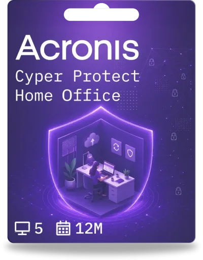 Acronis Cyber Protect Home Office | 5 apparaten | 1 jaar
