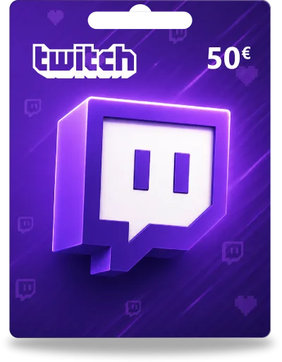 Twitch tegoed 50€