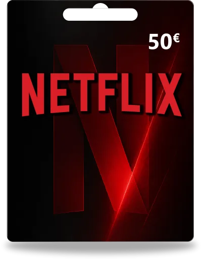 Netflix-tegoed 50 €