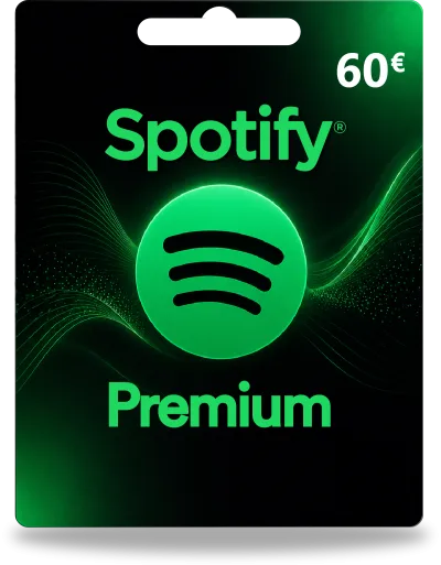 Spotify-voucher 60 €