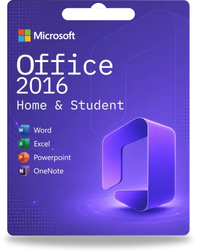 Microsoft Office 2016 Home & Student 32/64 Bit