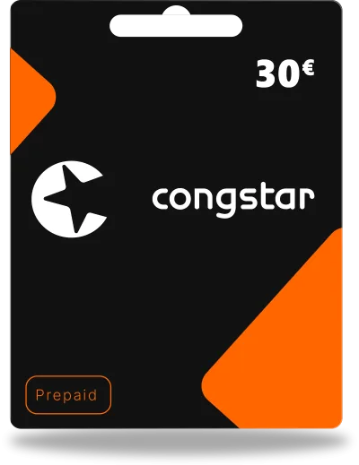 Congstar-tegoed 30 €