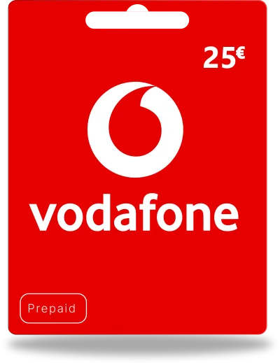 Vodafone-tegoed 25€