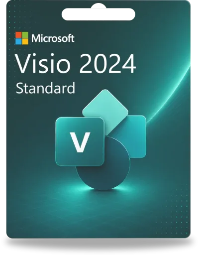 Microsoft Visio 2024 Standard 32/64 Bit