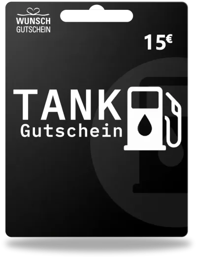 Wunschgutschein Tanken 15€