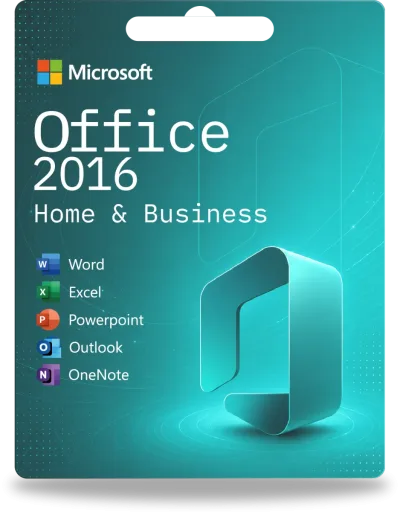 Microsoft Office 2016 Home &amp; Business 32/64 Bit