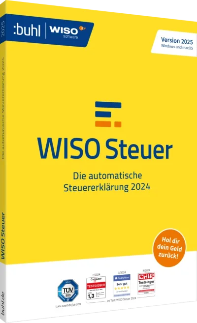 WISO Steuer 2025 für das Steuerjahr 2024
