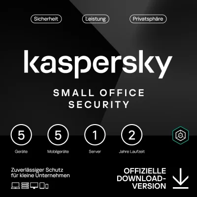 Kaspersky Small Office Security | 5 apparaten + 1 Server | 2 jaar