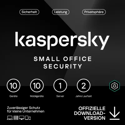 Kaspersky Small Office Security | 10 apparaten + 1 Server | 2 jaar
