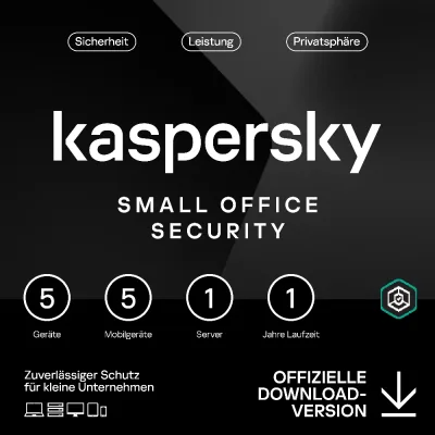 Kaspersky Small Office Security | 5 apparaten + 1 Server | 1 jaar