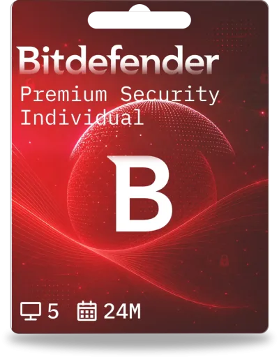 Bitdefender Premium Security Individual | 5 apparaten | 2 jaar